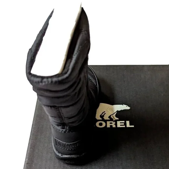 Sorel CHILDREN'S WHITN EY MID Boot Waterproof Girls Toddler Black Winter… - Picture 6 of 8